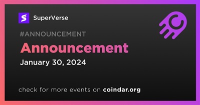 SuperVerse to Make Announcement on January 30th