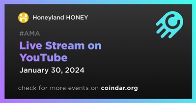 Honeyland HONEY to Hold Live Stream on YouTube on January 30th