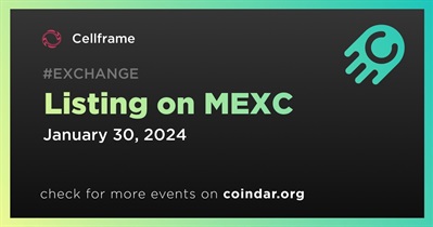 Cellframe to Be Listed on MEXC on January 30th
