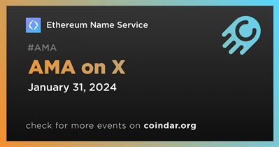 Ethereum Name Service to Hold AMA on X on January 31st