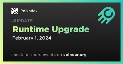 Polkadex to Host Runtime Upgrade on February 1st