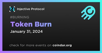 Injective Protocol to Hold Token Burn on January 31st