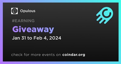 Opulous to Hold Giveaway