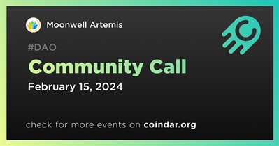 Moonwell Artemis to Host Community Call on February 15th