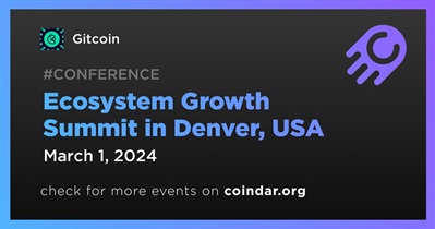 Gitcoin to Participate in Ecosystem Growth Summit in Denver on March 1st