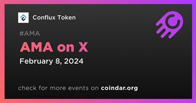 Conflux Token to Hold AMA on X on February 8th