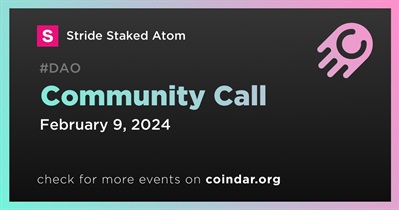 Stride Staked Atom to Host Community Call on February 9th
