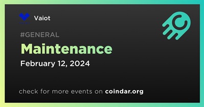 Vaiot to Conduct Scheduled Maintenance on February 12th