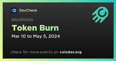 DexCheck to Hold Token Burn on March 10th