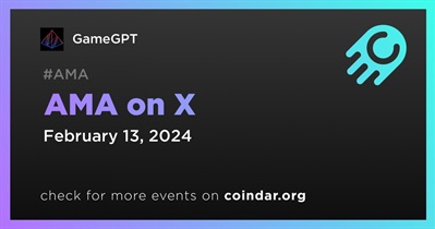 GameGPT to Hold AMA on X on February 13th