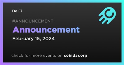 De.Fi to Make Announcement on February 15th