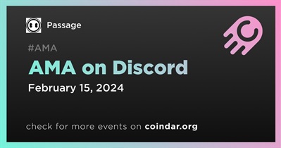 Passage to Hold AMA on Discord on February 15th
