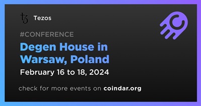 Tezos to Participate in Degen House in Warsaw