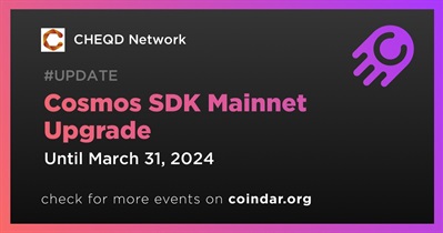 CHEQD Network to Update Cosmos SDK Mainnet in Q1