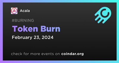 Acala to Hold Token Burn on February 23rd