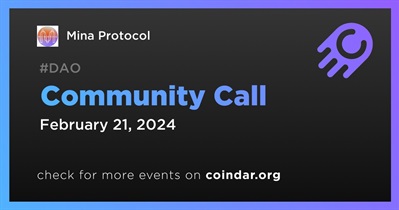 Mina Protocol to Host Community Call on February 21st