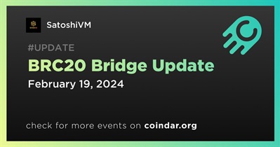 SatoshiVM to Update BRC20 Bridge
