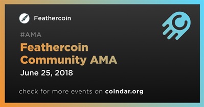 Feathercoin Community AMA