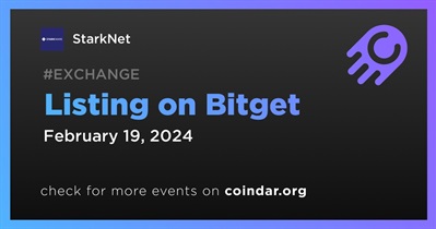 StarkNet to Be Listed on Bitget on February 19th