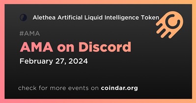Alethea Artificial Liquid Intelligence Token to Hold AMA on Discord on February 27th