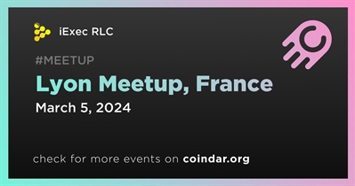 iExec RLC to Host Meetup in Lyon on March 5th
