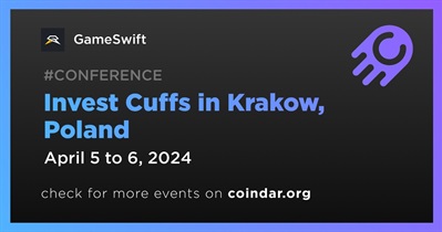 GameSwift to Participate in Invest Cuffs in Krakow