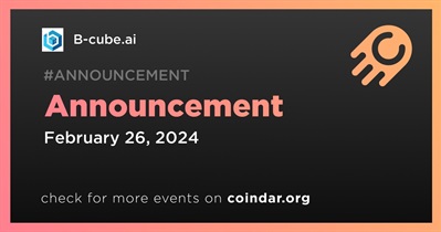 B-Cube.ai to Make Announcement on February 26th