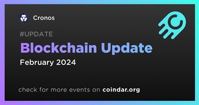 Cronos to Update Blockchain in February