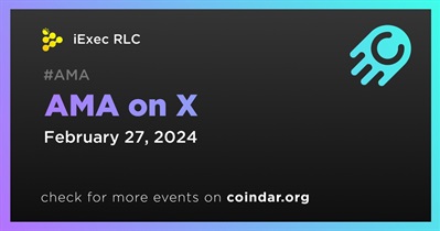 iExec RLC to Hold AMA on X on February 27th