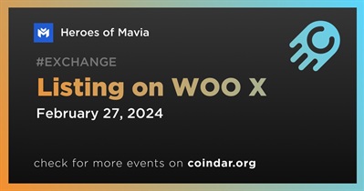 Heroes of Mavia to Be Listed on WOO X on February 27th