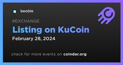 Beoble to Be Listed on KuCoin on February 28th