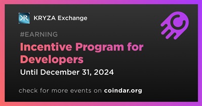 KRYZA Exchange to Start Incentive Program for Developers in Q4
