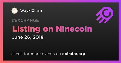 Ninecoin पर लिस्टिंग