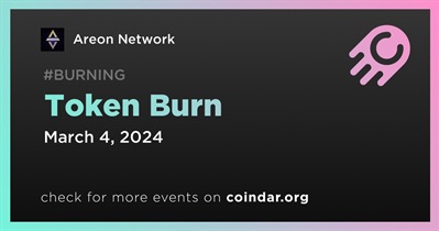 Areon Network to Hold Token Burn on March 4th