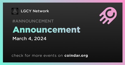 LGCY Network to Make Announcement on March 4th
