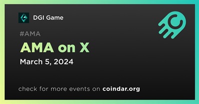 DGI Game to Hold AMA on X on March 5th