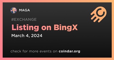 MAGA to Be Listed on BingX on March 4th