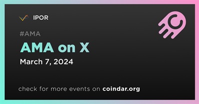 IPOR to Hold AMA on X on March 7th