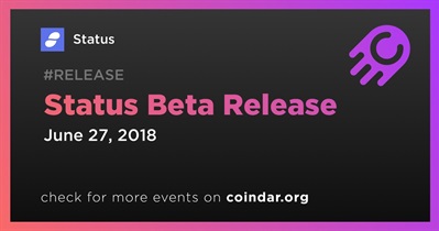 Status Beta Release