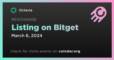 Octavia to Be Listed on Bitget on March 6th