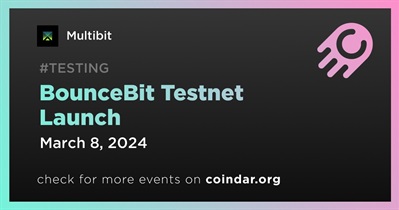 Lançamento da rede de testes BounceBit