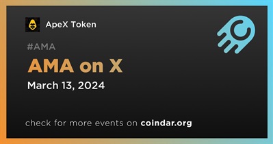 ApeX Token to Hold AMA on X on March 13th