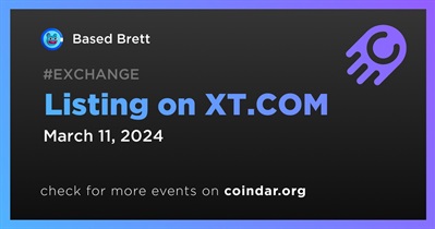 Based Brett to Be Listed on XT.COM on March 11th