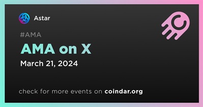 Astar to Hold AMA on X on March 21st