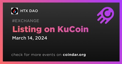 HTX DAO to Be Listed on KuCoin on March 14th