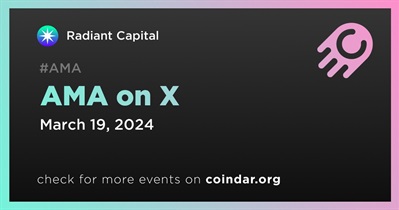 Radiant Capital to Hold AMA on X on March 19th