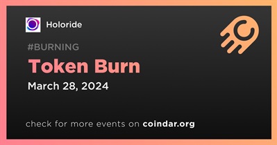 Holoride to Hold Token Burn on March 28th