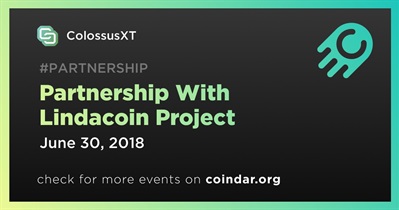 Partnership With Lindacoin Project