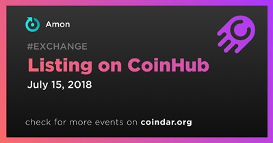 CoinHub पर लिस्टिंग
