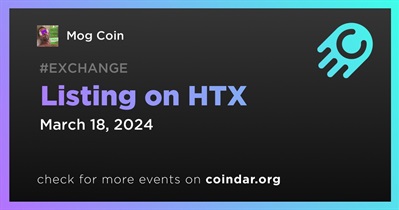 Mog Coin to Be Listed on HTX